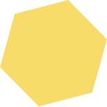 yellow hexagon transparent background