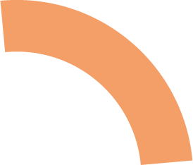 Orange arch shape